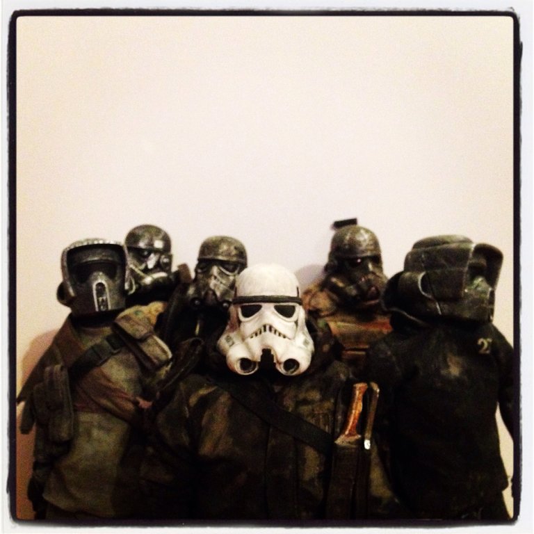 Custom Resin Cast 1/6 Stormtrooper And Scout heads